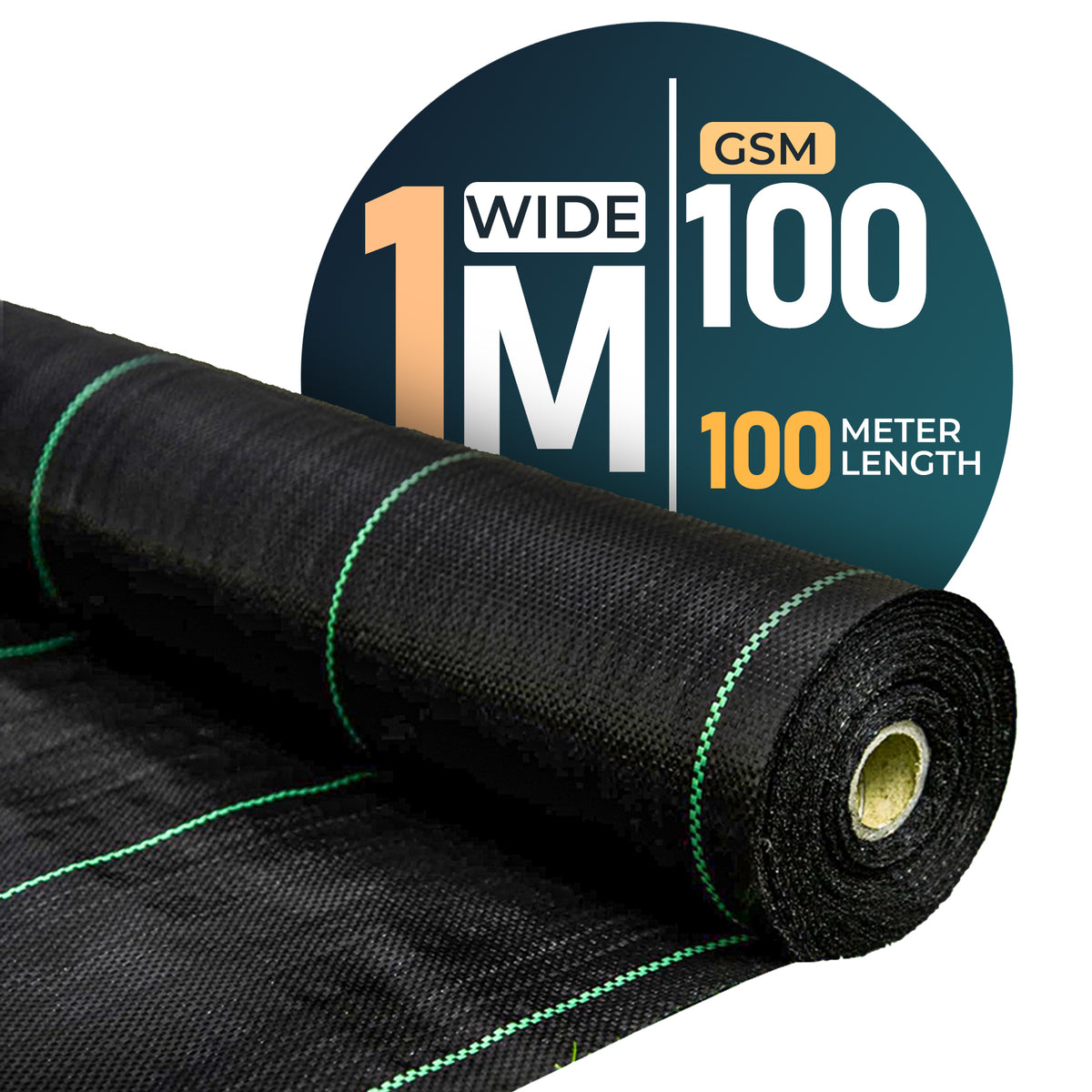 1M x 100M LAYFAIR® HEAVY DUTY WEED CONTROL FABRIC GROUND COVER MEMBRANE FAST P&P